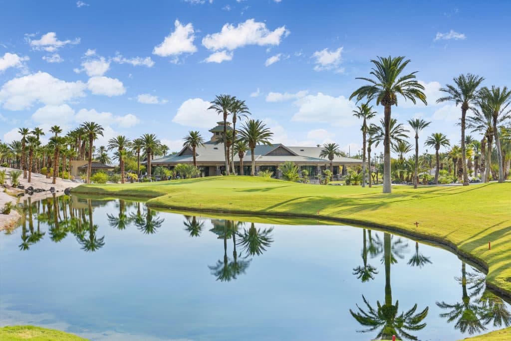 Bali Hai Golf Club Las Vegas course view
