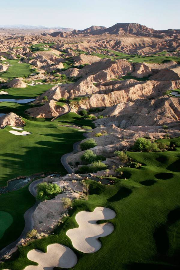 Wolf Creek Golf Club desert canyon course view