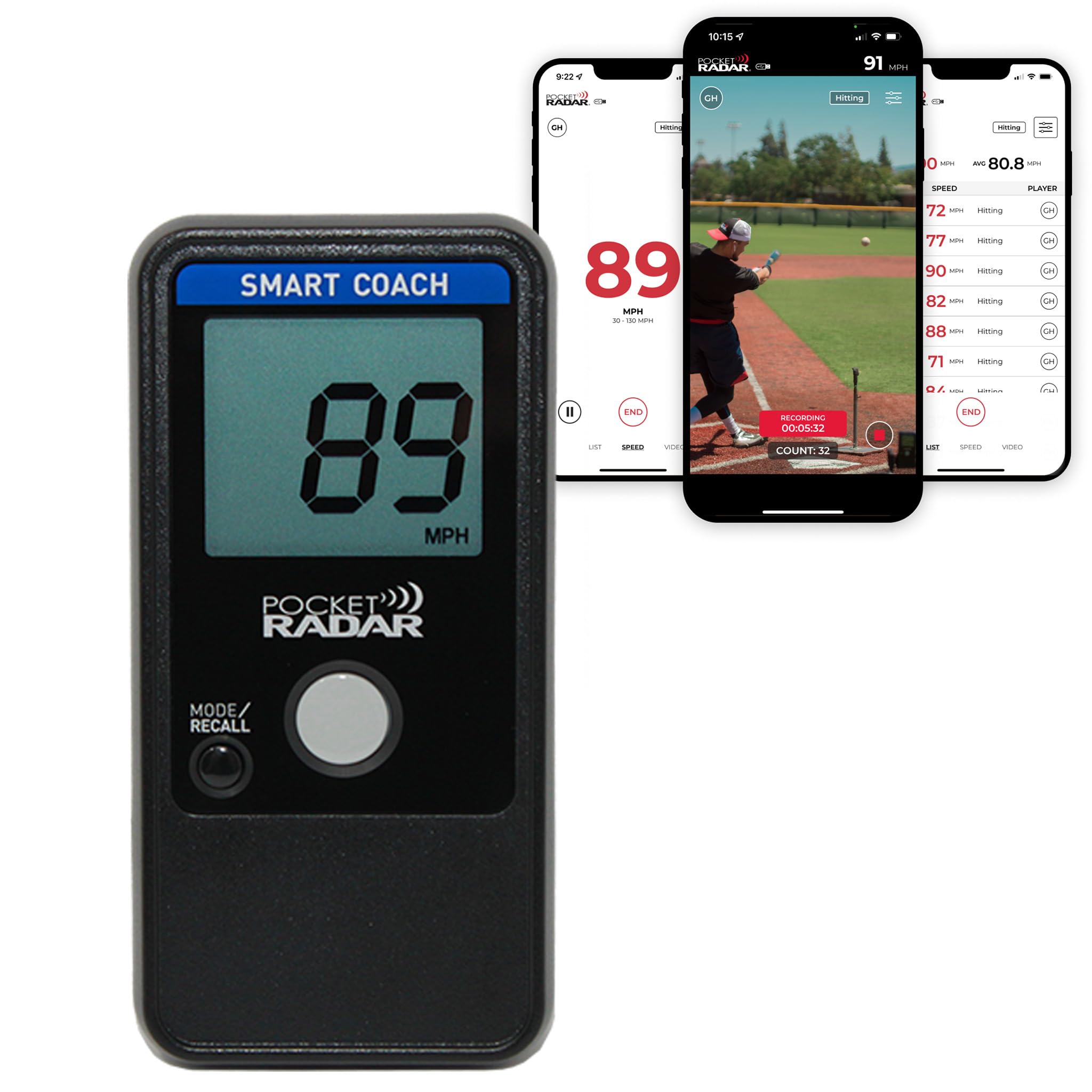 Pocket Radar Smart Coach Speed Gun