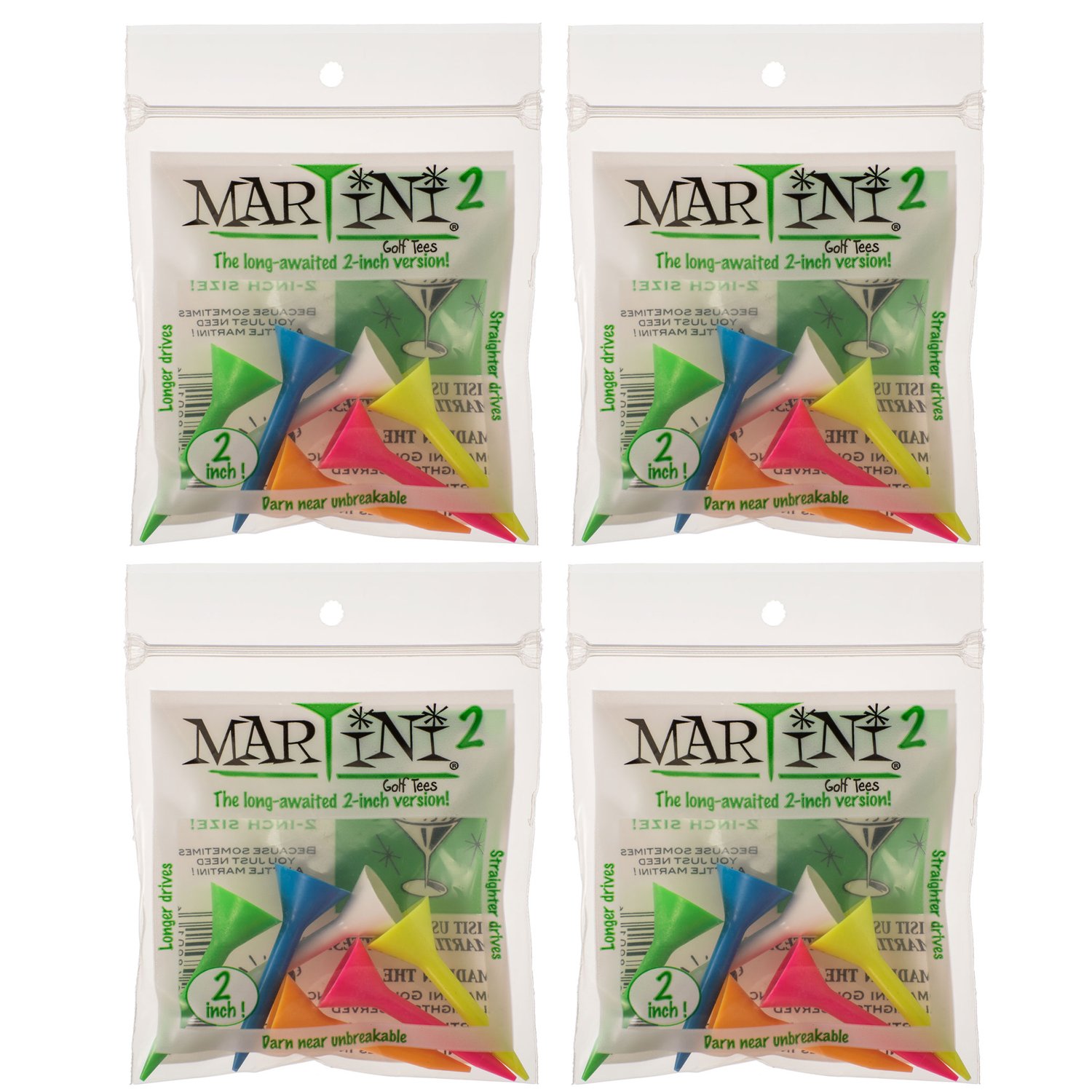 Martini Golf Tees 2″, Best golf tees for irons and hybrids