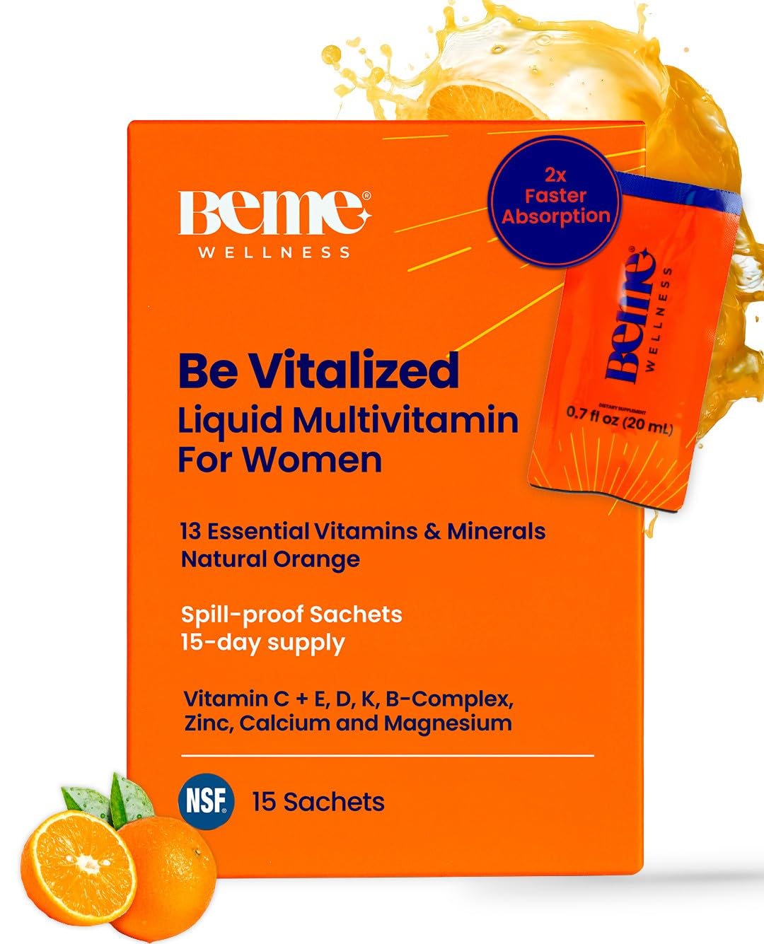 BeMe Liquid Multivitamin for Women, Best women-specific liquid multivitamin