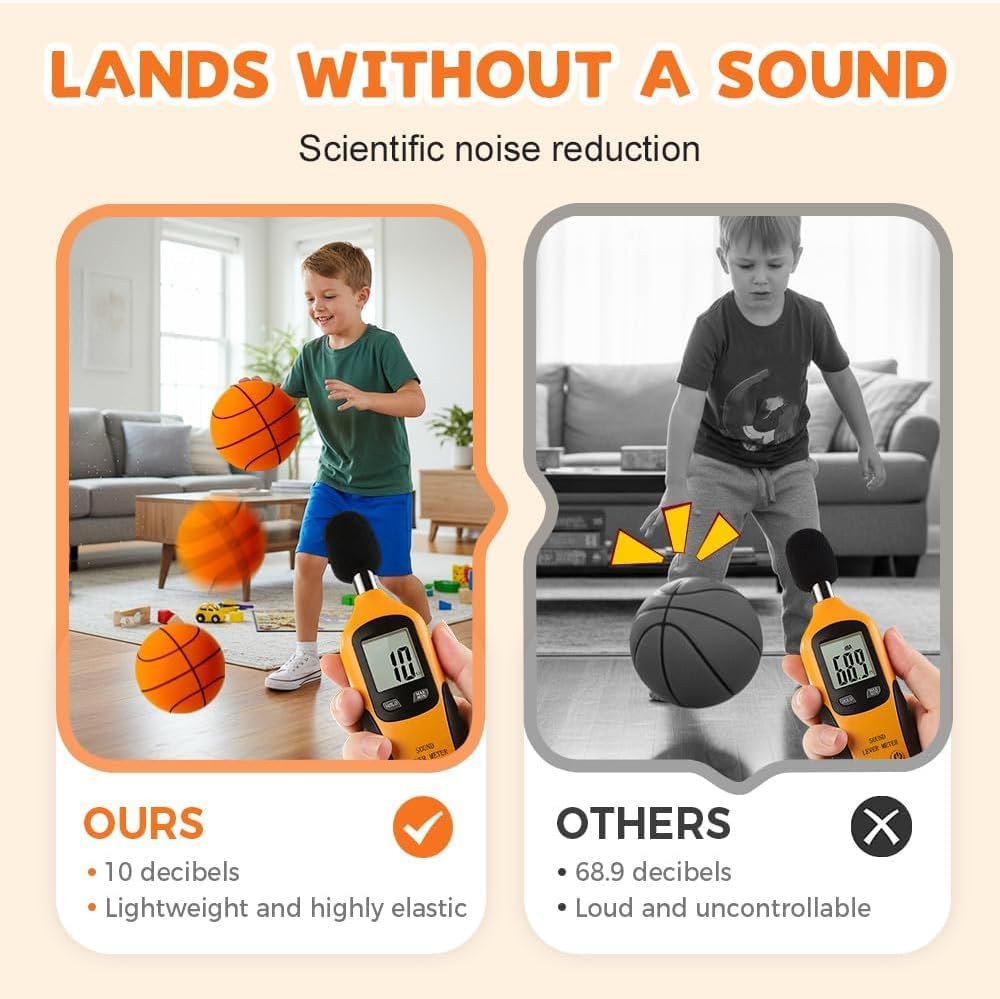 Silent Basketball for Quiet Indoor Dribbling, Best silent basketball for apartment use