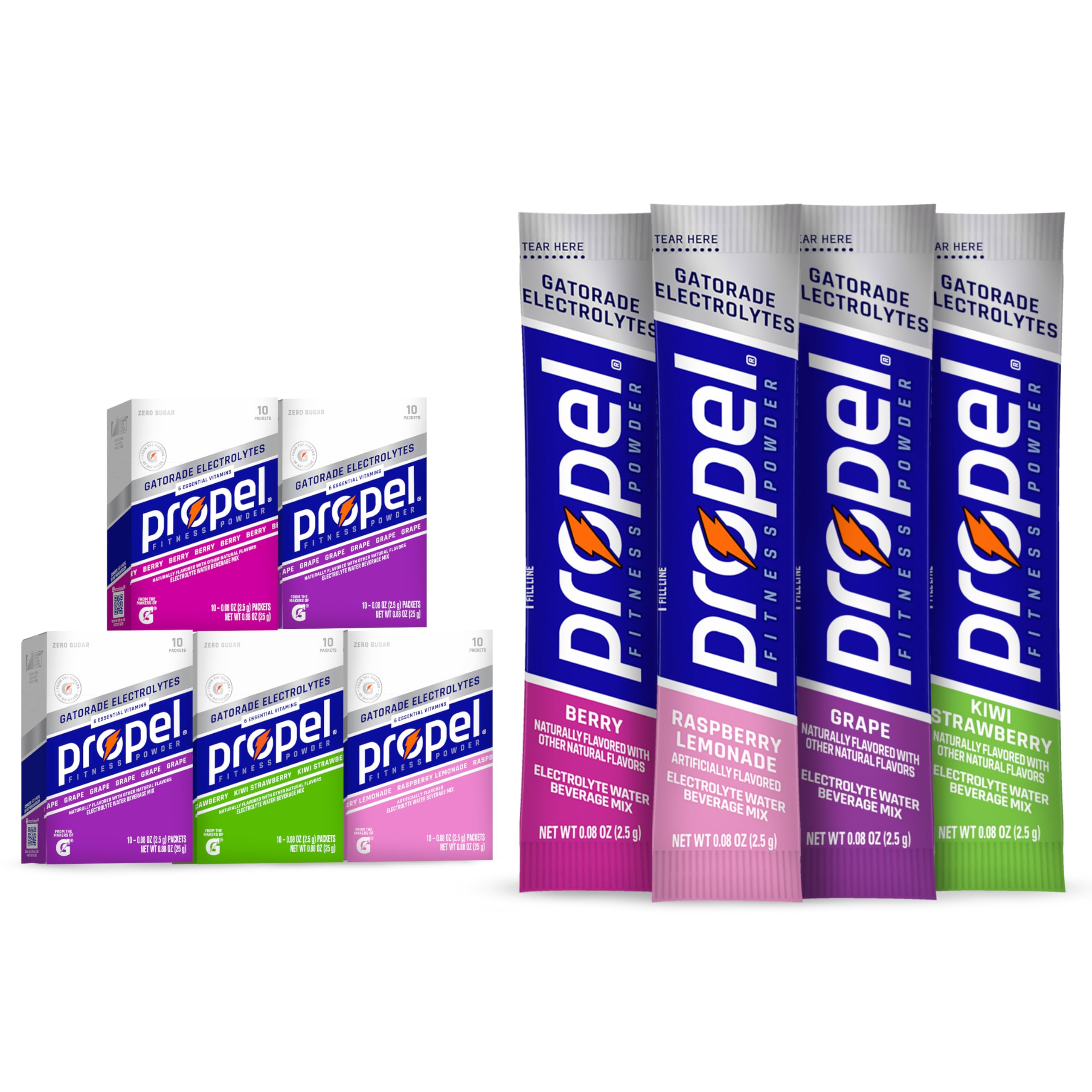 Propel Electrolyte Drink Mix Packets, Best budget sugar free electrolyte powder